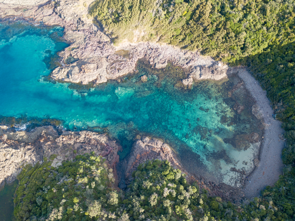 Areal view of Bushrangers Bey